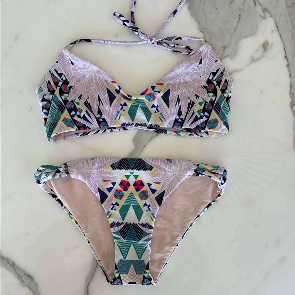 Mara Hoffman Women’s Geometric bikini
